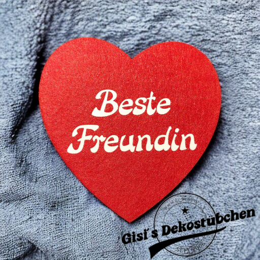 Herz-Filzuntersetzer