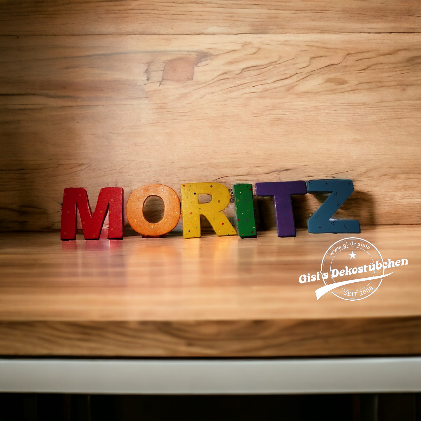 Holzbuchstaben handgefertigte Unikate 8 cm