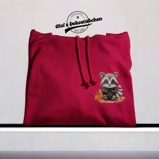Hoodie "Waldtiere - Waschbär"