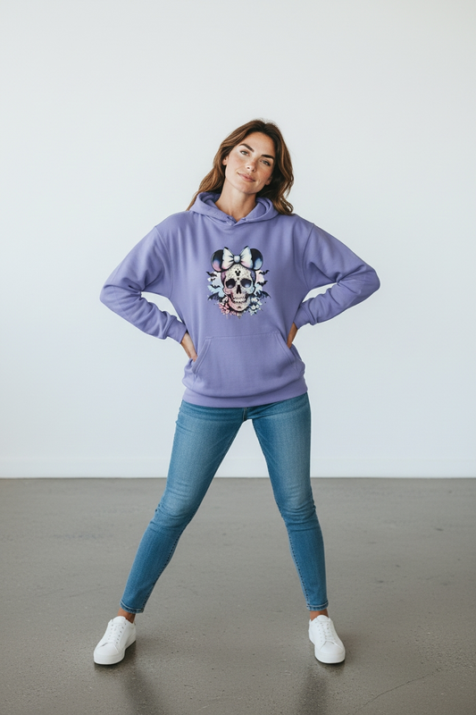 Hoodie mit Totenkopf