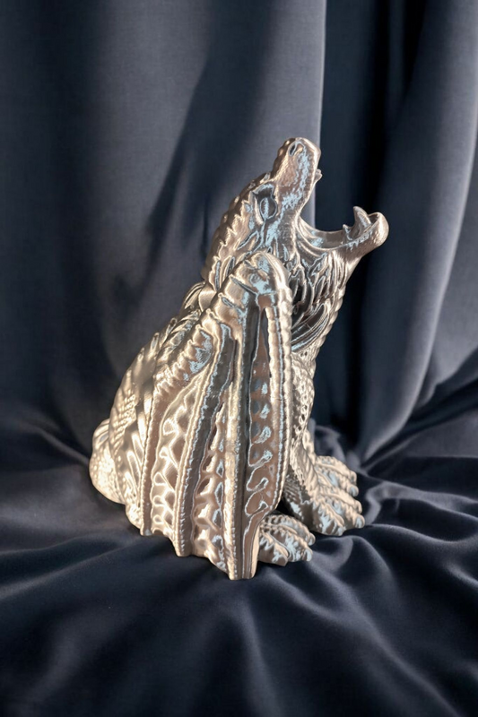 „Hüter der Schätze“ – Mystische Drachenspardose aus dem 3D-Druck