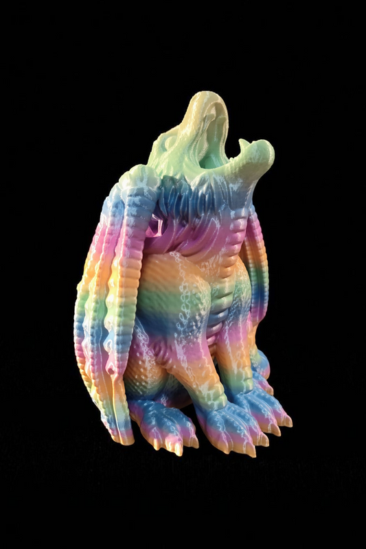 „Hüter der Schätze“ – Mystische Drachenspardose aus dem 3D-Druck