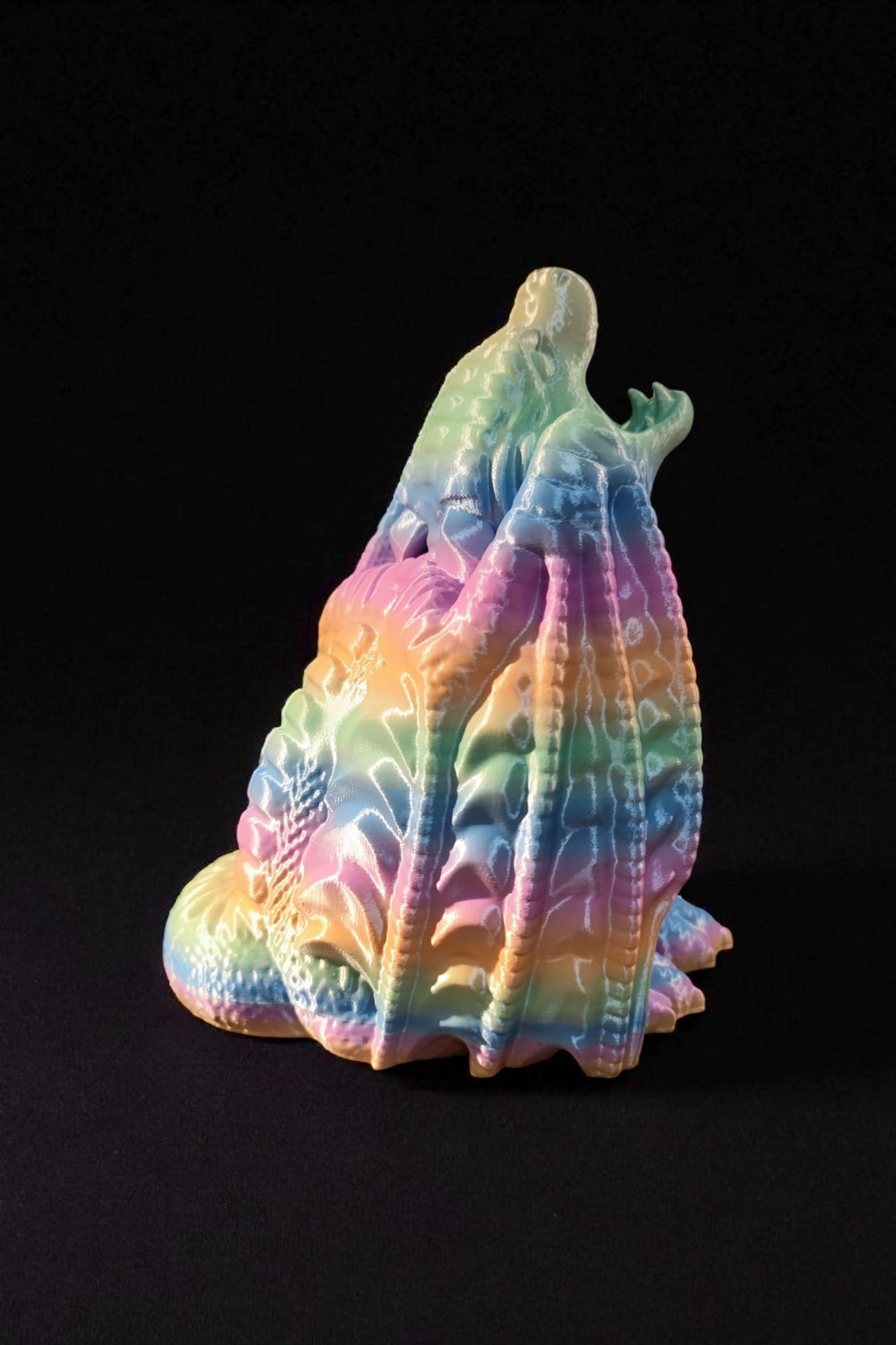 „Hüter der Schätze“ – Mystische Drachenspardose aus dem 3D-Druck