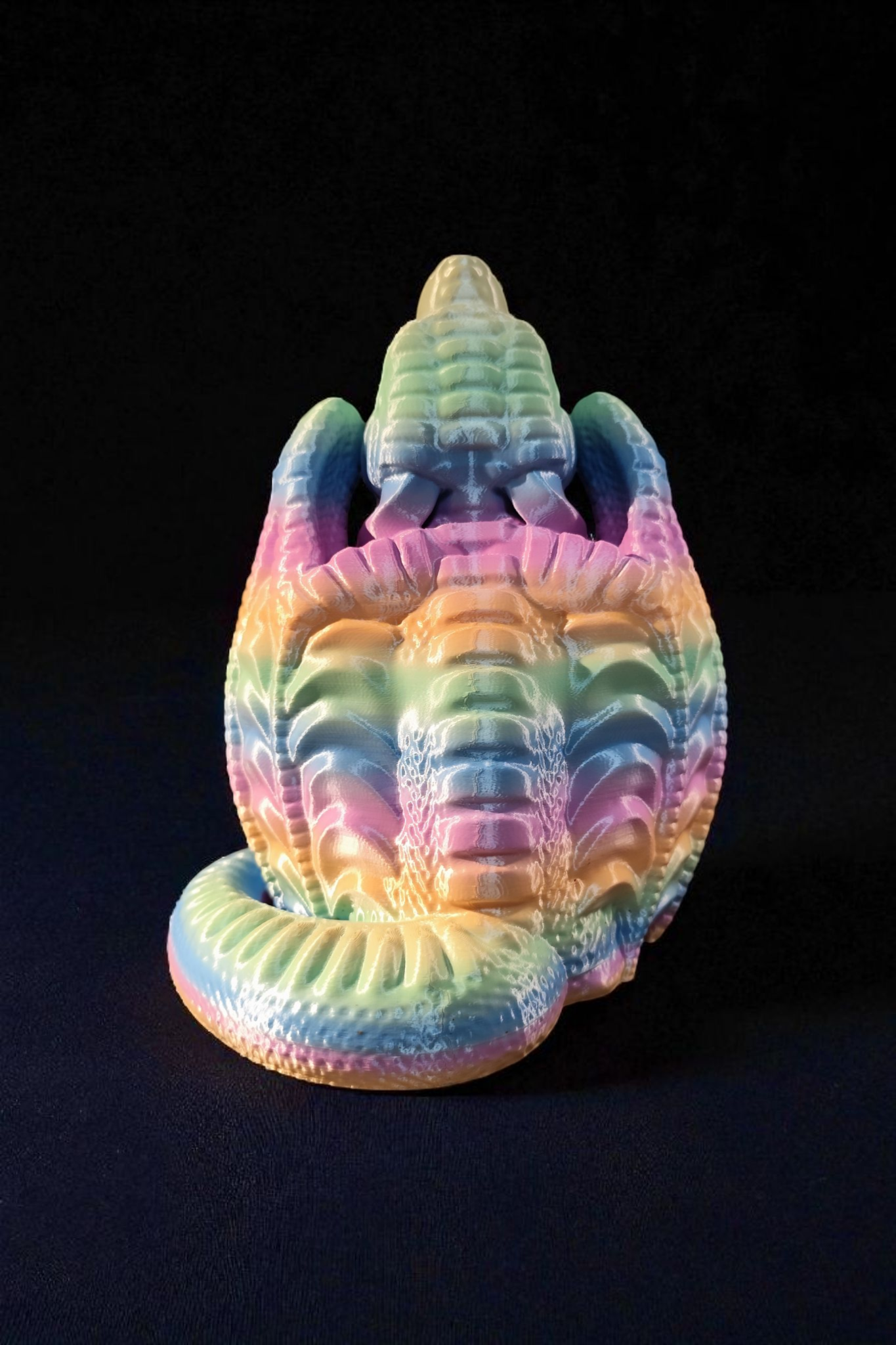 „Hüter der Schätze“ – Mystische Drachenspardose aus dem 3D-Druck