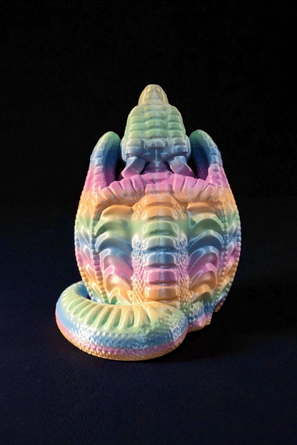 „Hüter der Schätze“ – Mystische Drachenspardose aus dem 3D-Druck