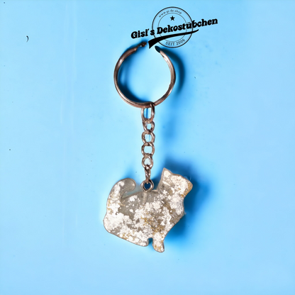 Katze/Kätzchen Schlüsselanhänger