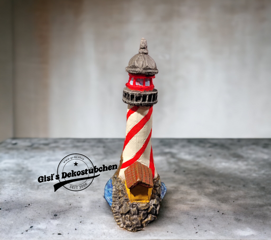 Keramik Leuchtturm / Deko / Geschenk / Mitbringsel / jetzt auch in Farbe