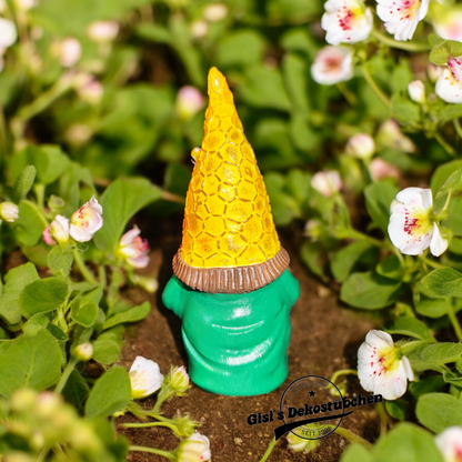 Keramik Wichtel Handbemalt