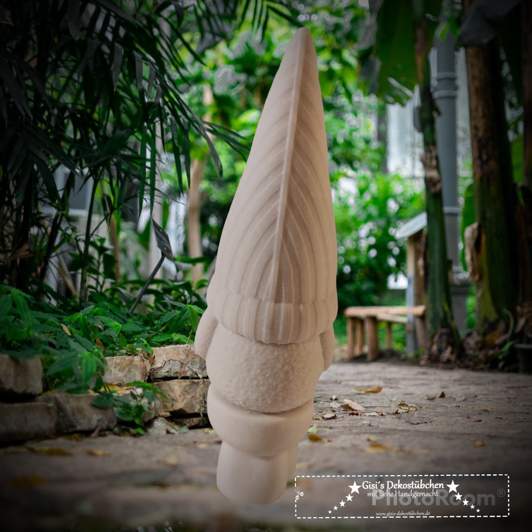 Keramik Wichtel Nr. 1 sitzende mit Herz