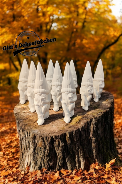 Keramik Wichtel Nr. 1 sitzende mit Herz