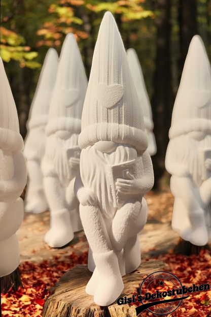 Keramik Wichtel Nr. 1 sitzende mit Herz