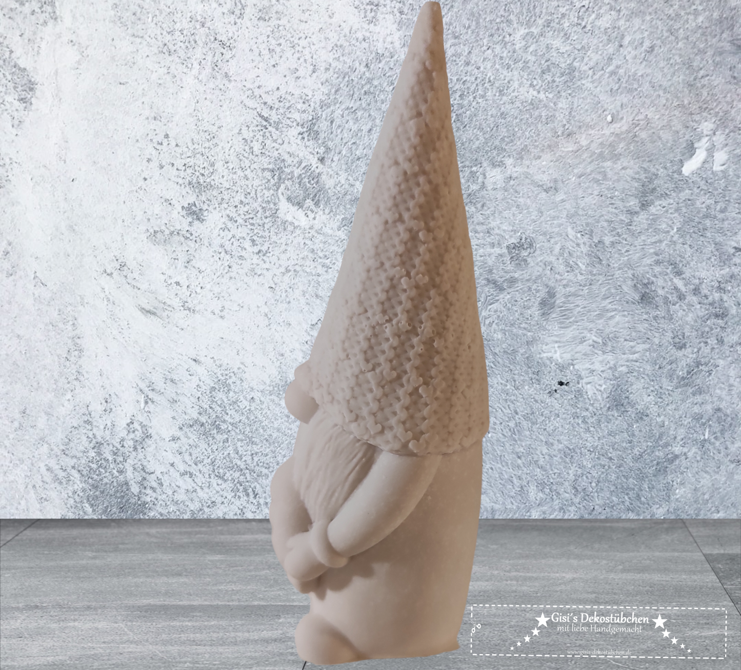 Keramik Wichtel Nr. 2 mit Herz in den Händen