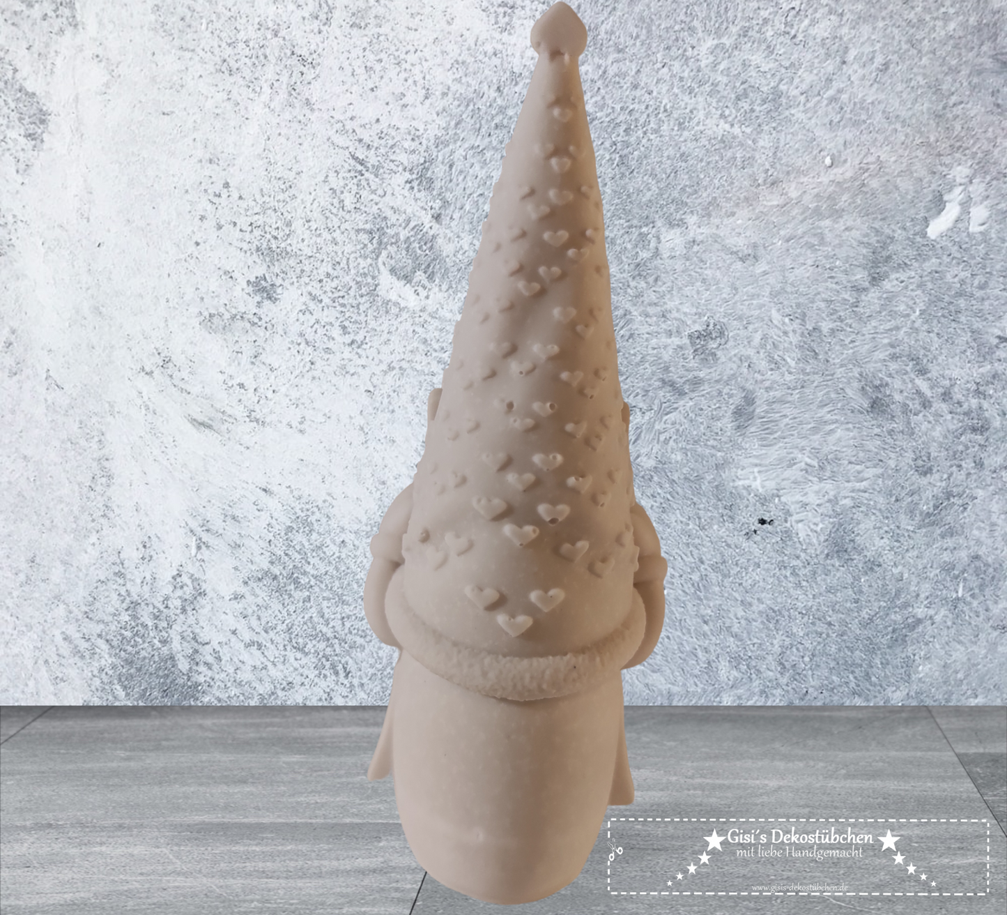 Keramik Wichtel Nr. 3 mit Liebesbrief