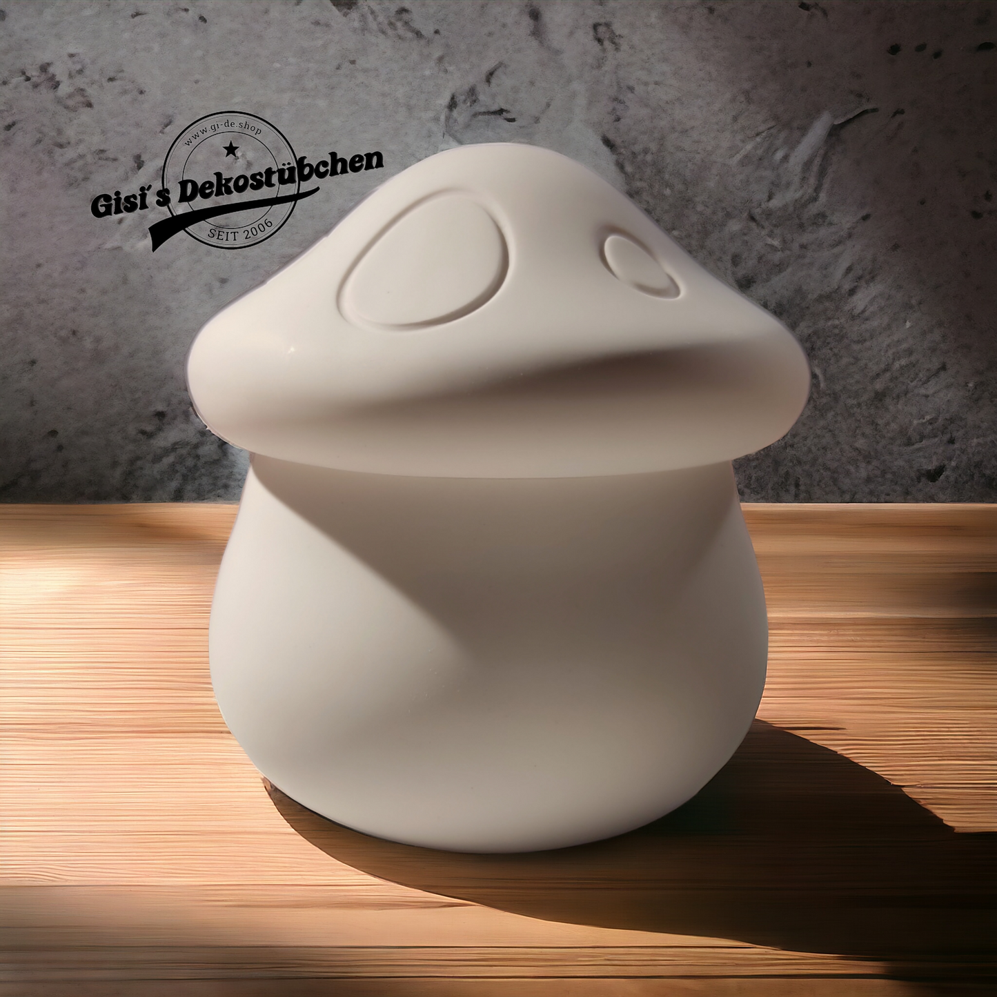 Keramik, Pilz, Dose, Geschenkverpackung, Schmuckkästchen