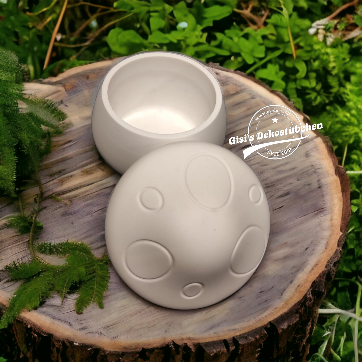 Keramik, Pilz, Dose, Geschenkverpackung, Schmuckkästchen