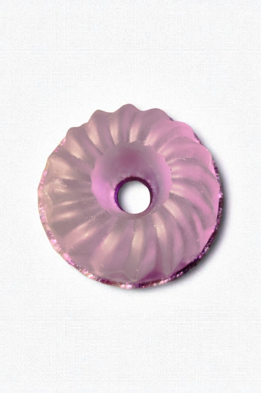 Kerzenhalter aus Epoxidharz – Stabkerzen-Halter mit Glitzer, handgemacht