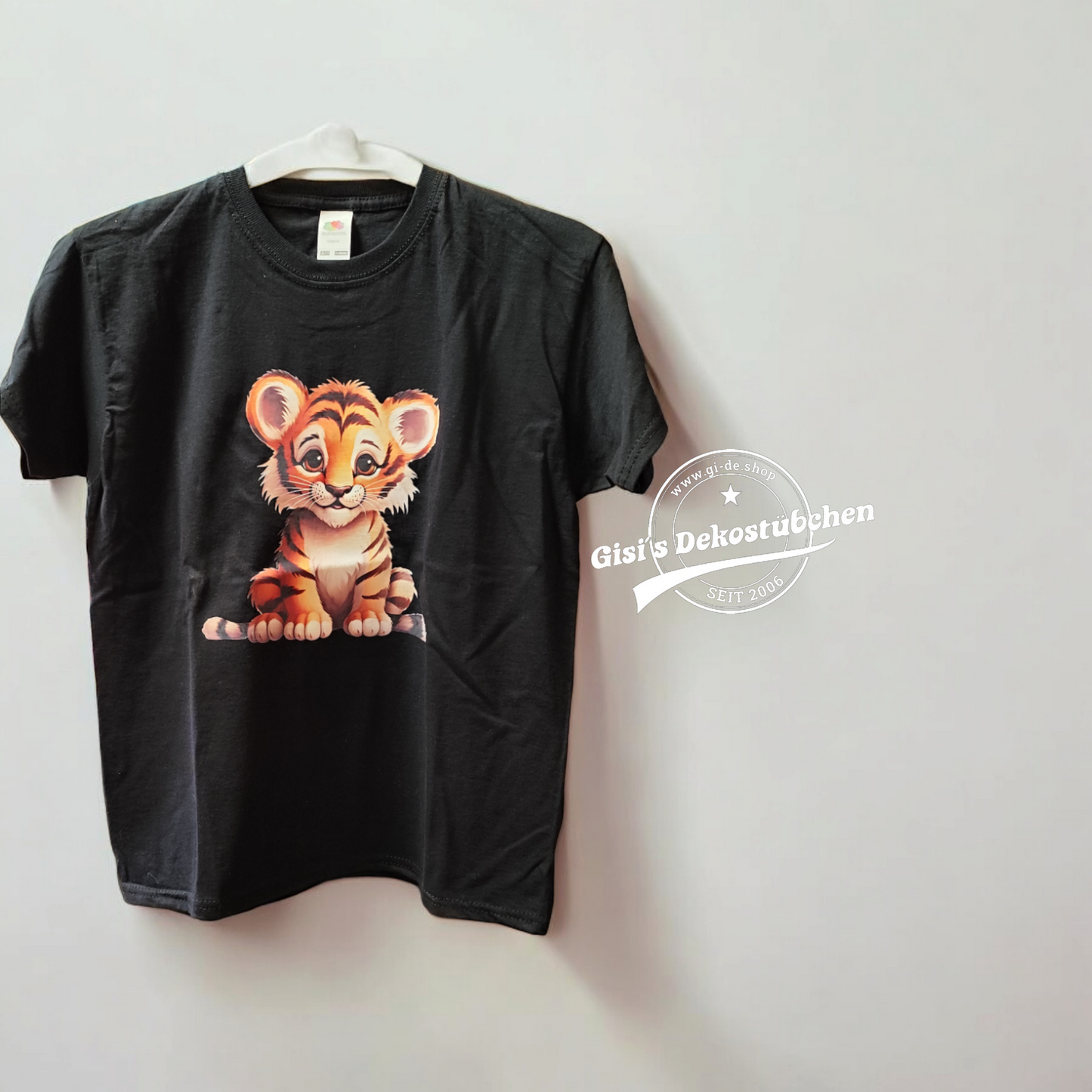 Kinder T-Shirt, Baby Tiger Geschenk