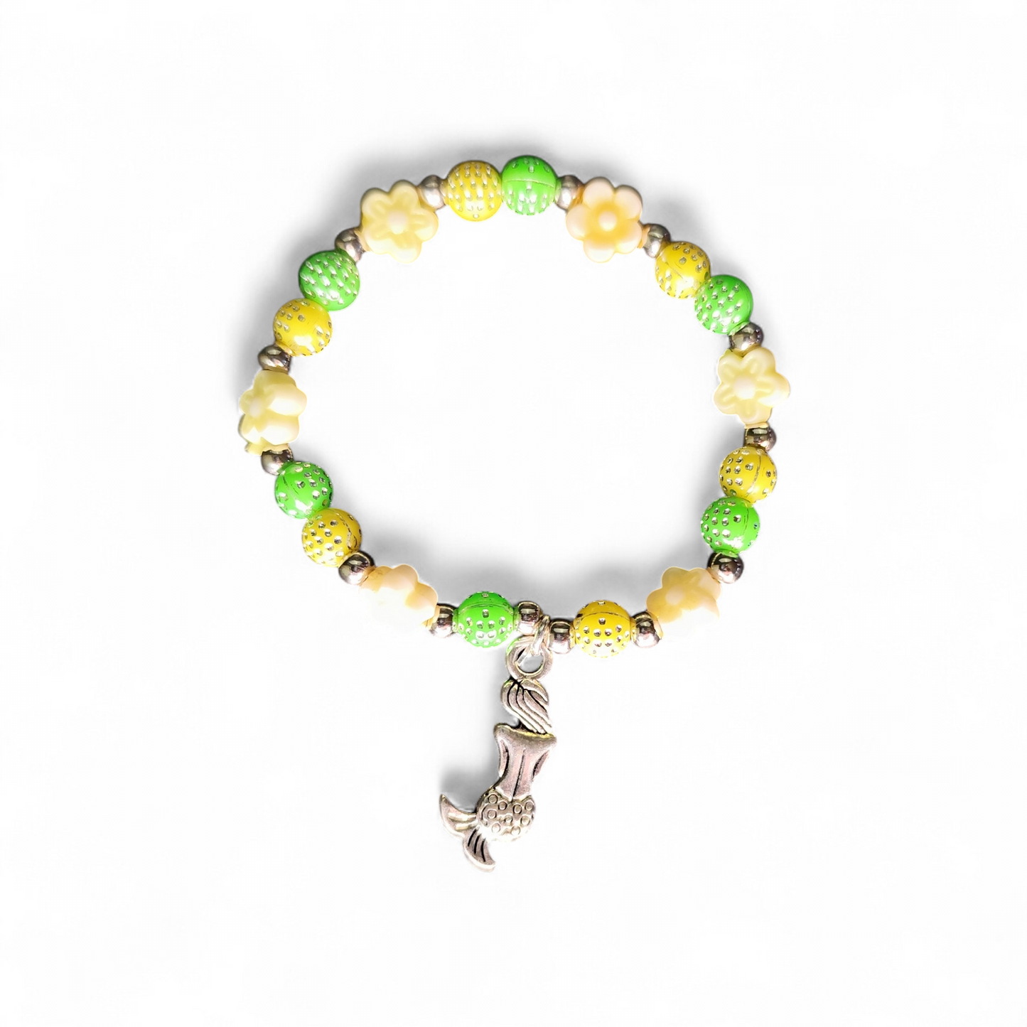 Kinder Armband mit Anhänger Perlen