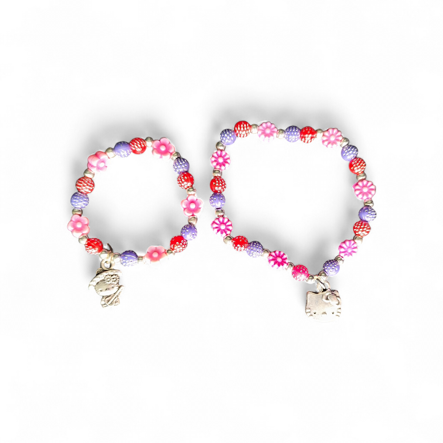 Kinder Armband mit Anhänger Perlen