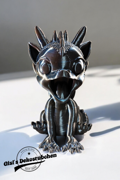 Feuer Drache für Alexa Echo 5 Drachenbaby