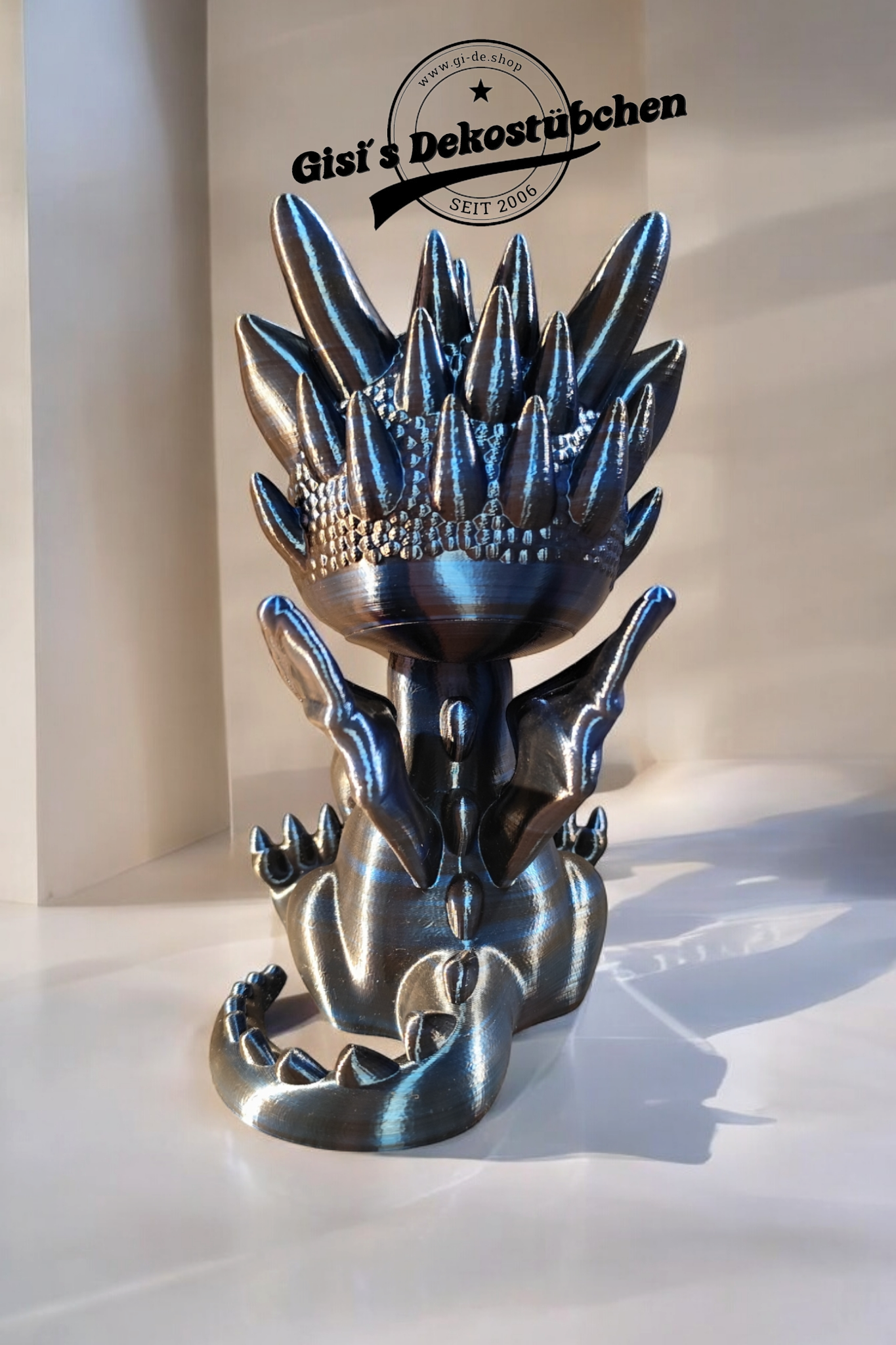 Feuer Drache für Alexa Echo 5 Drachenbaby