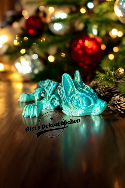 Kleines Wolf-Welpen Spielzeug