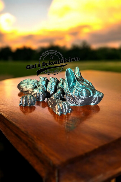 Kleines Wolf-Welpen Spielzeug