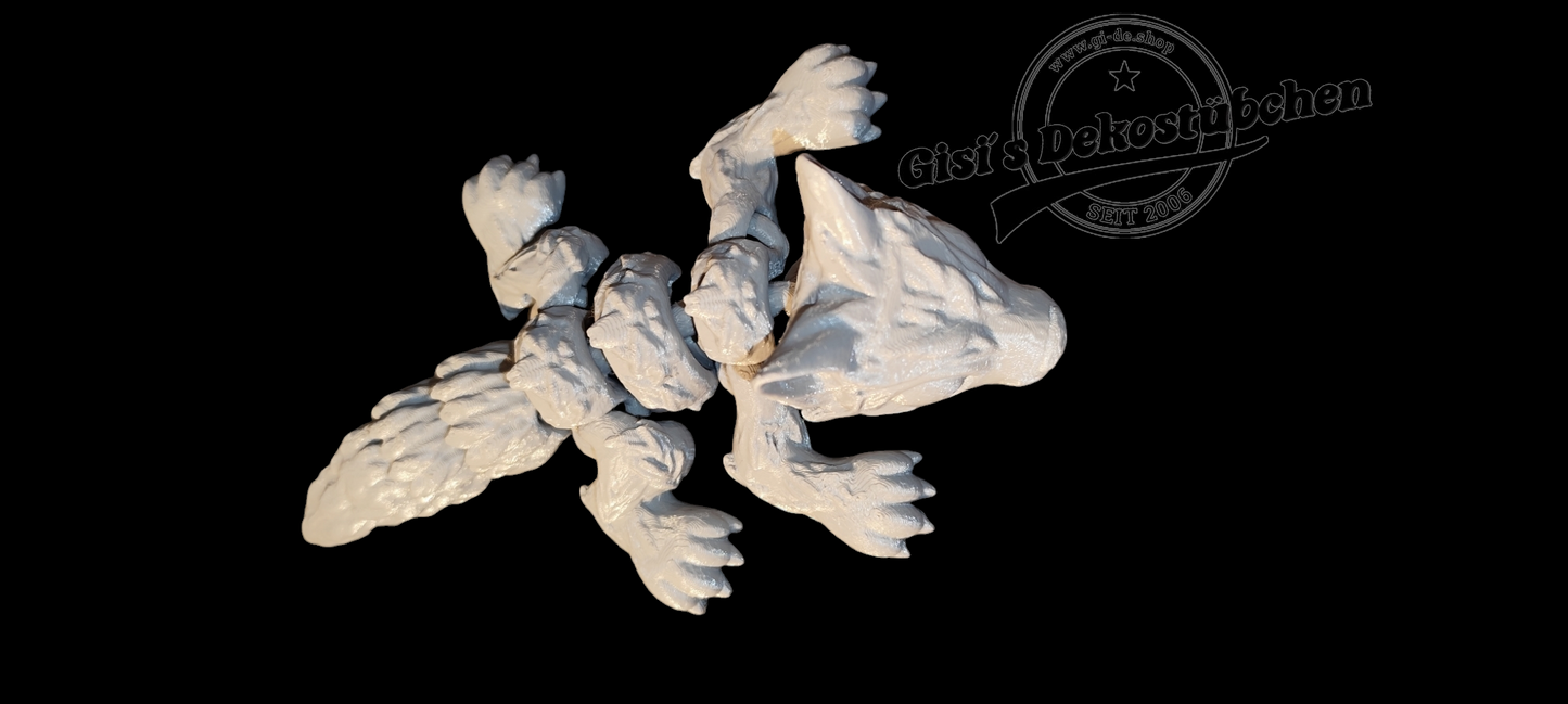 Kleines Wolf-Welpen Spielzeug