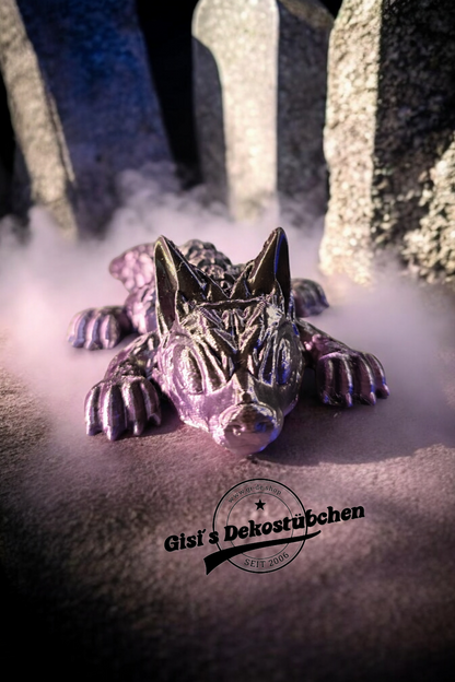 Kleines Wolf-Welpen Spielzeug