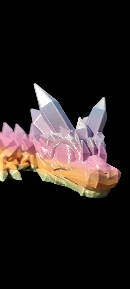 Kristall Drache 3D Druck