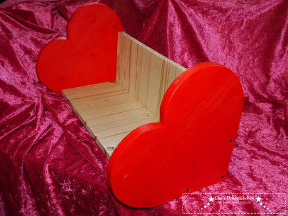 Küchenregal Wandregal Regal Küche Ablage Herz Rot