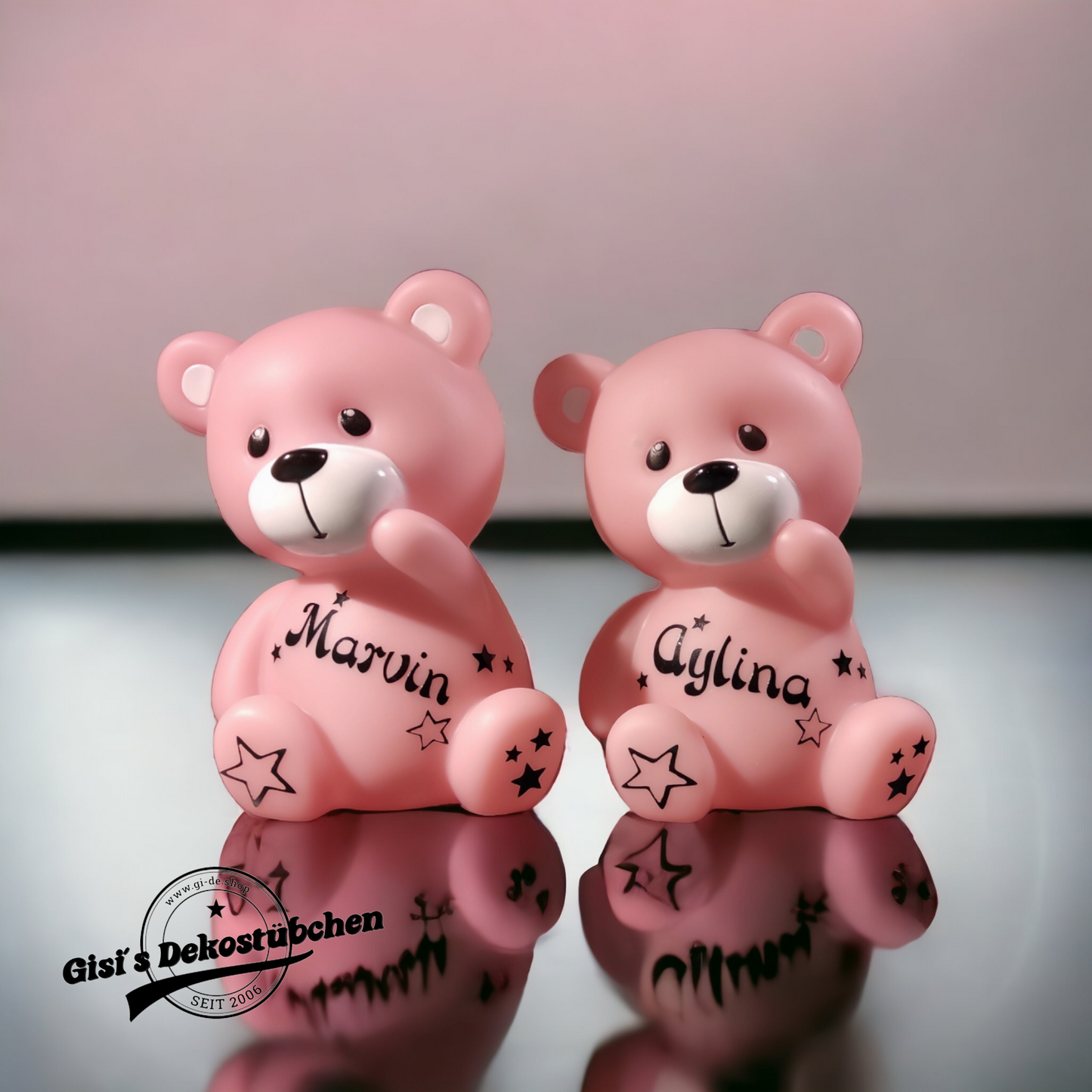 Led Lampe Nachtlicht Bär Teddy mit Namen