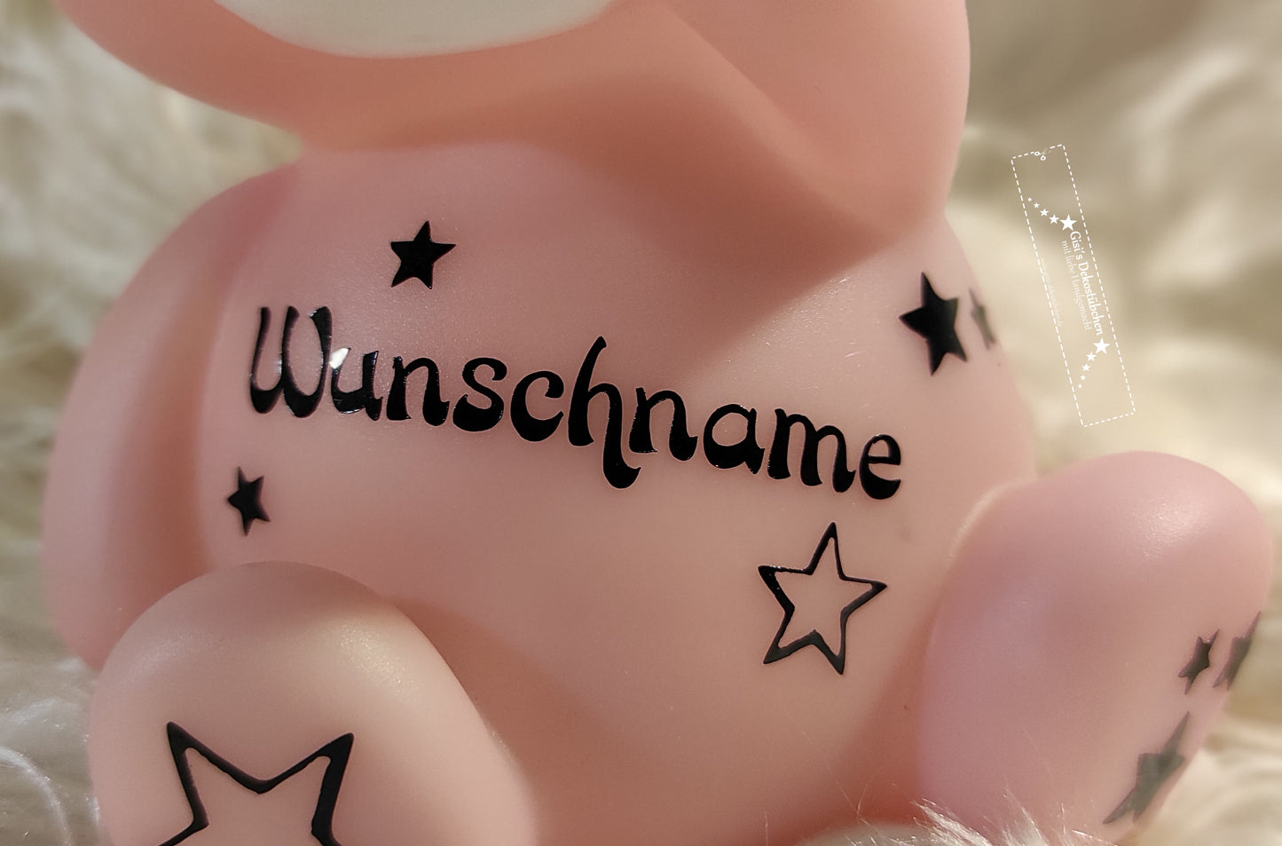 Led Lampe Nachtlicht Bär Teddy mit Namen