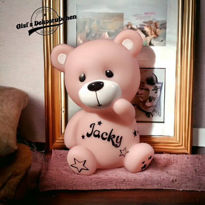 Led Lampe Nachtlicht Bär Teddy mit Namen