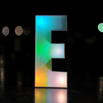Leuchtbox Buchstabe A-Z – 3D Druck 30 cm – Lichtbox für Lichterketten – Handgefertigt