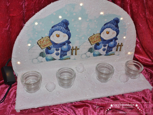 Lichterbogen/Adventsbogen "Wunschmotiv"