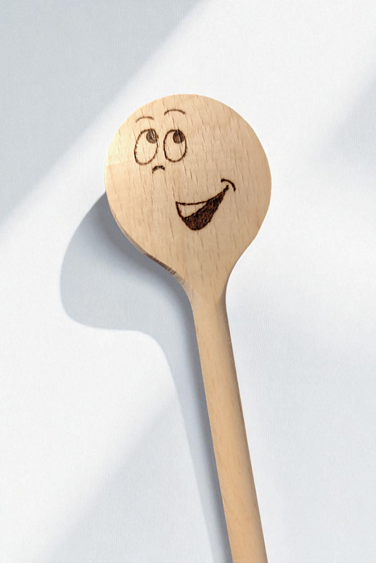Lustiger Holzlöffel