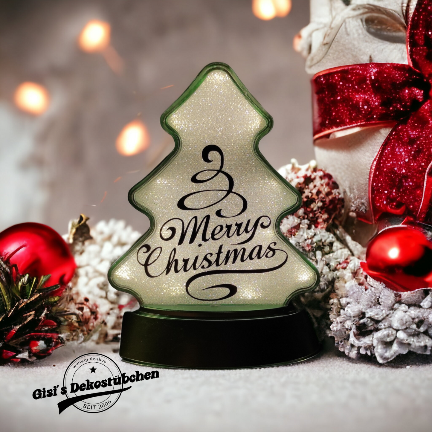 Merry Christmas, LED Tannenbaum Lichteffekt