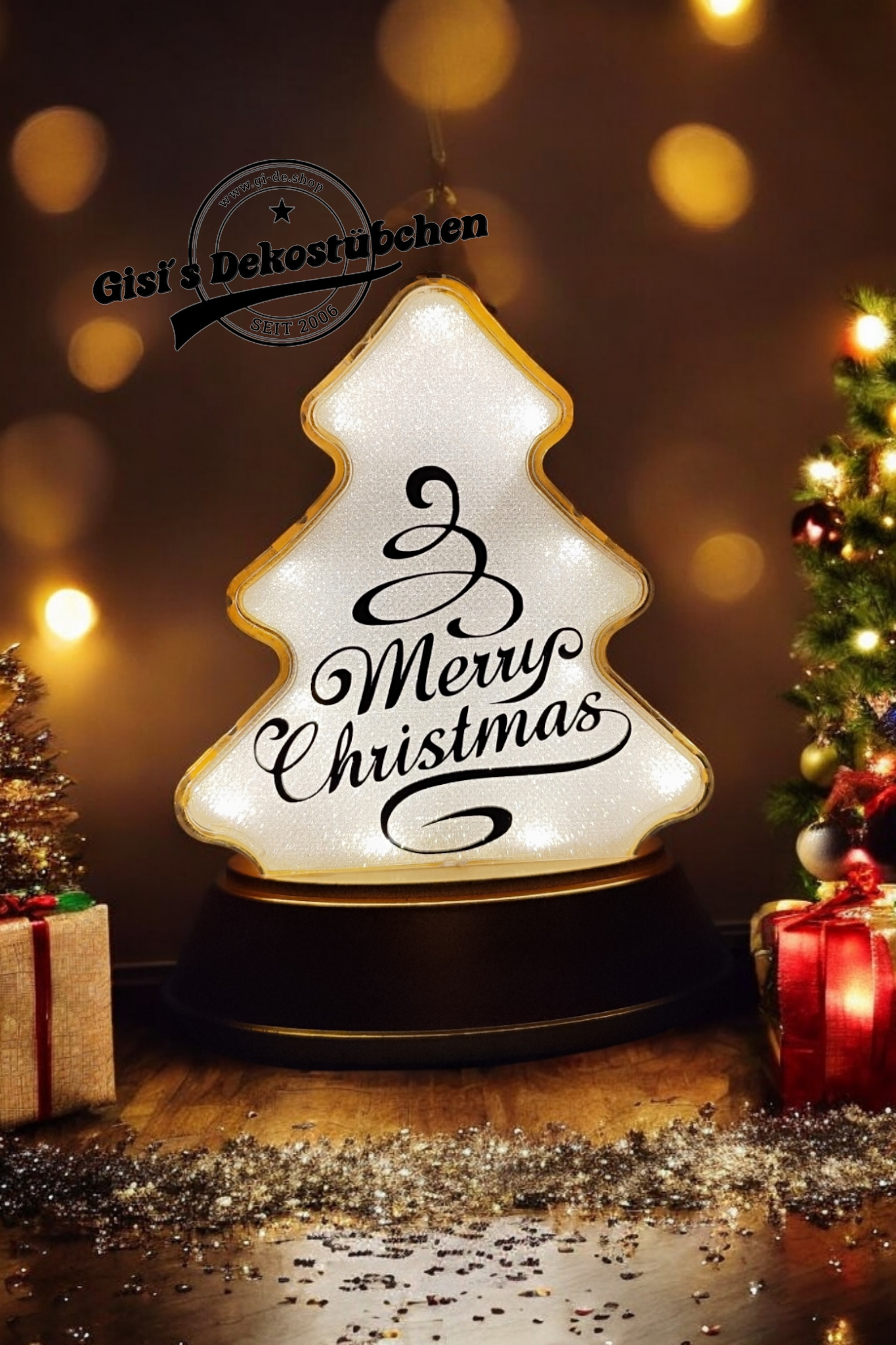 Merry Christmas, LED Tannenbaum Lichteffekt