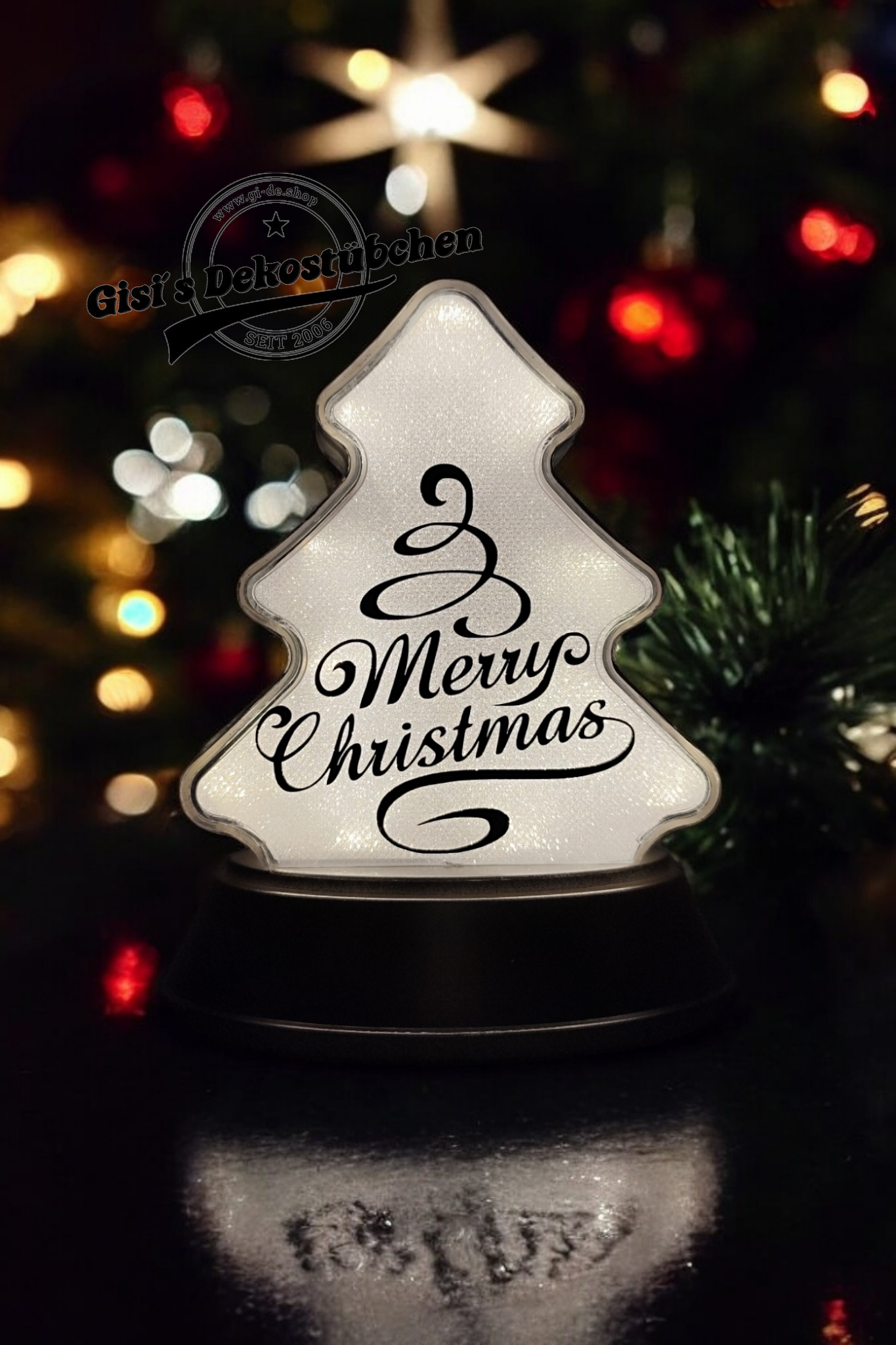 Merry Christmas, LED Tannenbaum Lichteffekt