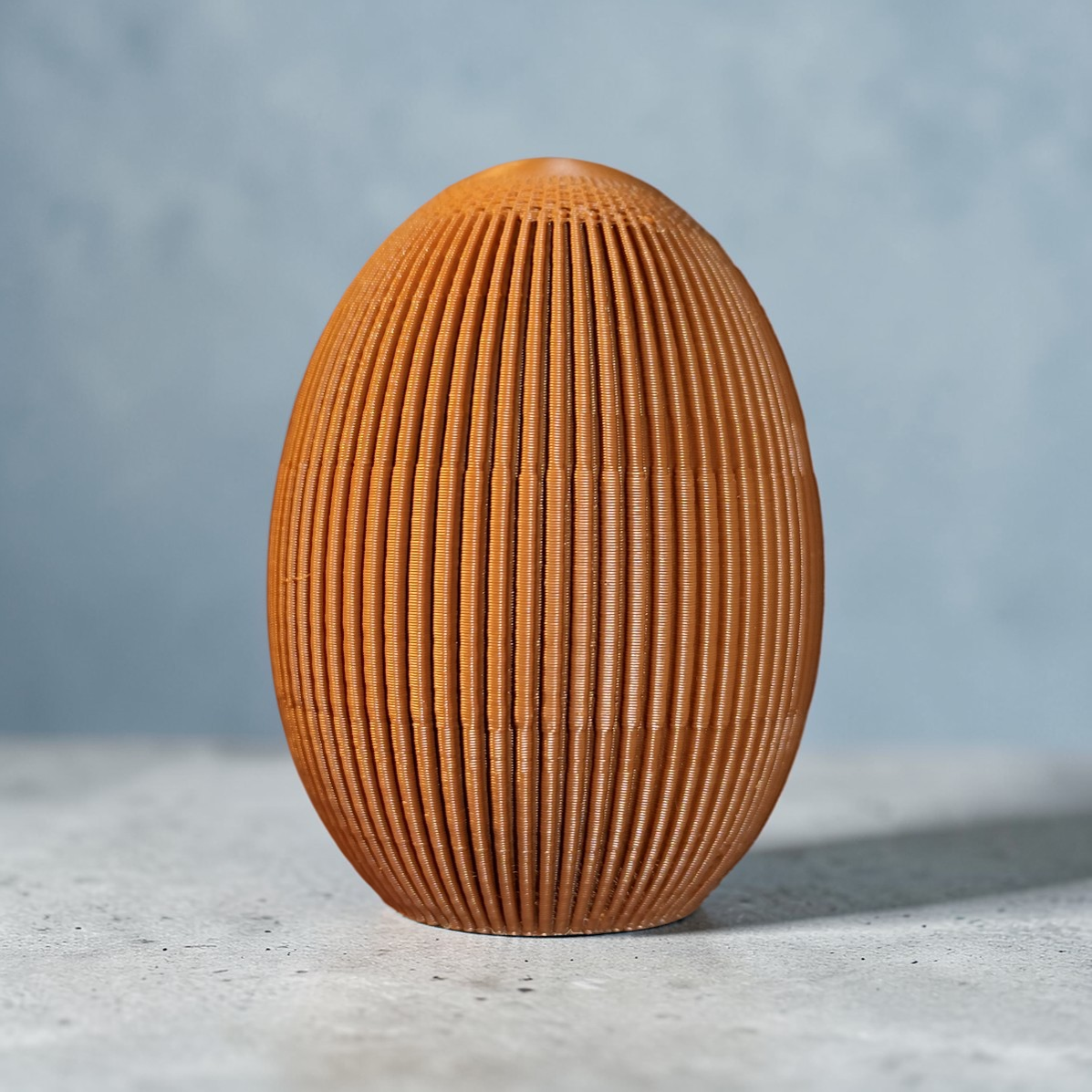 🥚 Moderne Rillen-Ostereier aus dem 3D-Druck – einzeln oder im 3er-Set