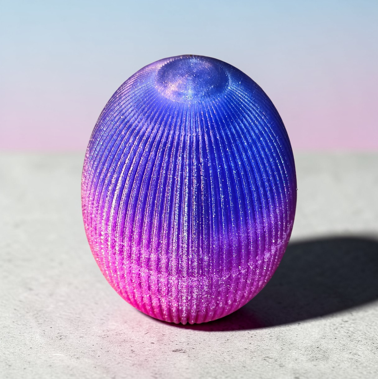 🥚 Moderne Rillen-Ostereier aus dem 3D-Druck – einzeln oder im 3er-Set