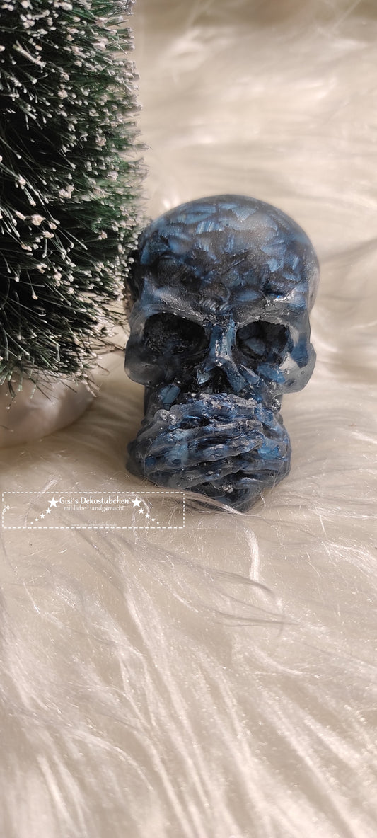 Muschel Schädel Resin Kunst