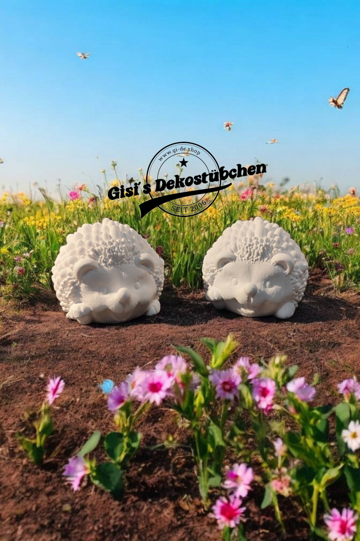 Niedlicher Igel aus Keramik