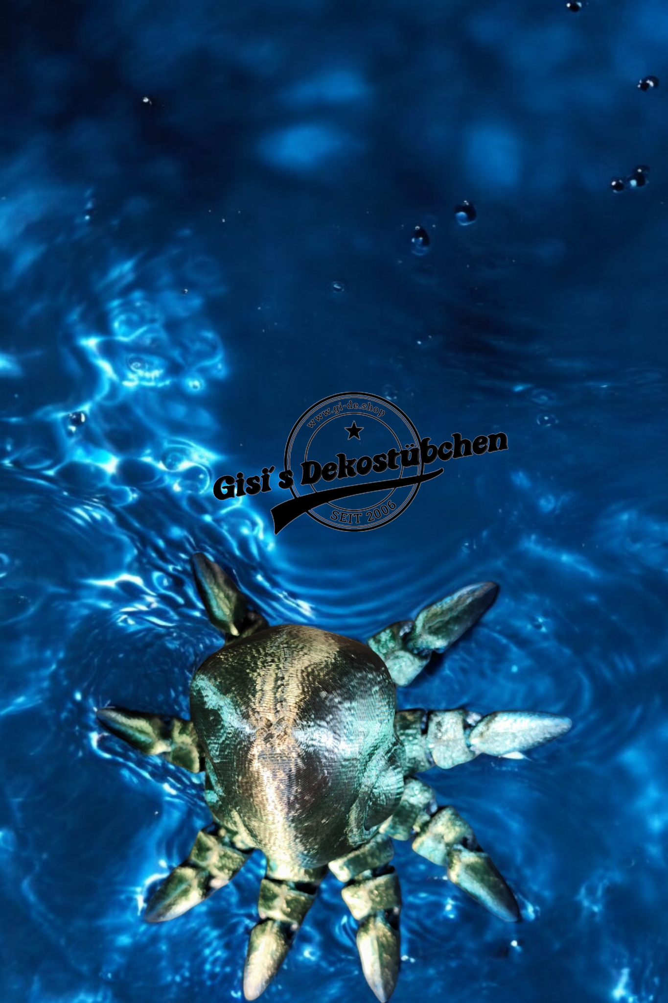 Octopus Krake voll beweglich viele Farben