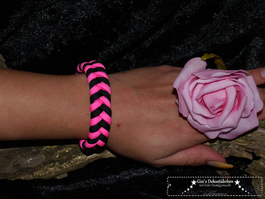 Paracord Armband Zweifarbig Wunschfarben