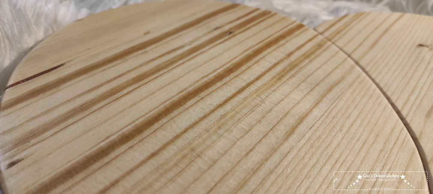 Partnerbrettchen geteiltes Herz für Verliebte