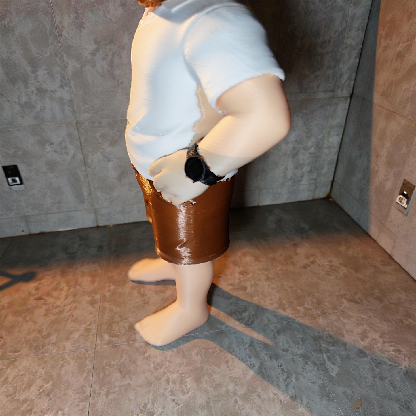 Personalisierte Comicfigur nach Foto – 3D gedruckte Mini Figur ca. 15 cm – Individuelles Geschenk