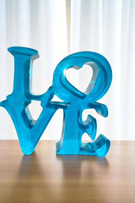 Personalisierte Love Dekoration Epoxidharz