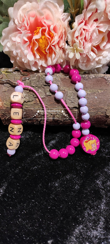 Rechenkette  mit Motiv Name  Zählhilfe